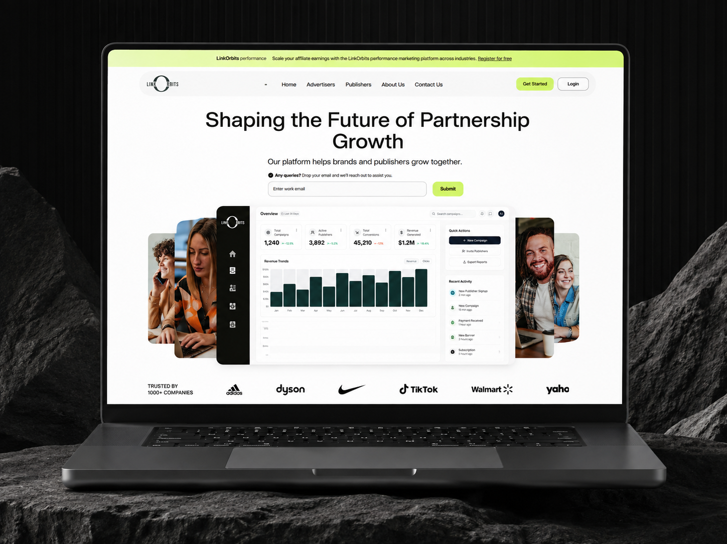 LinkOrbits Website